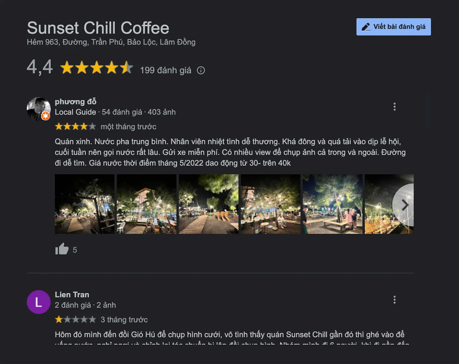 Gh&eacute; Sunset Chill Coffee tận hưởng thi&ecirc;n nhi&ecirc;n Bảo Lộc tươi m&aacute;t 15