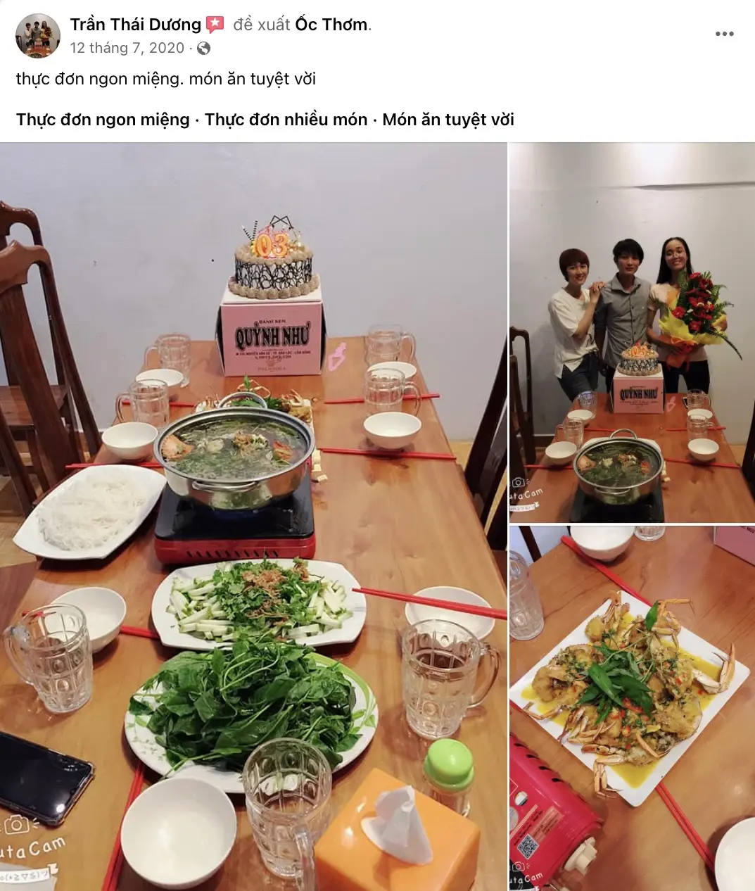 Qu&aacute;n ốc Thơm đ&atilde; sẵn s&agrave;ng để khuấy đảo vị gi&aacute;c của t&iacute;n đồ ăn uống 12