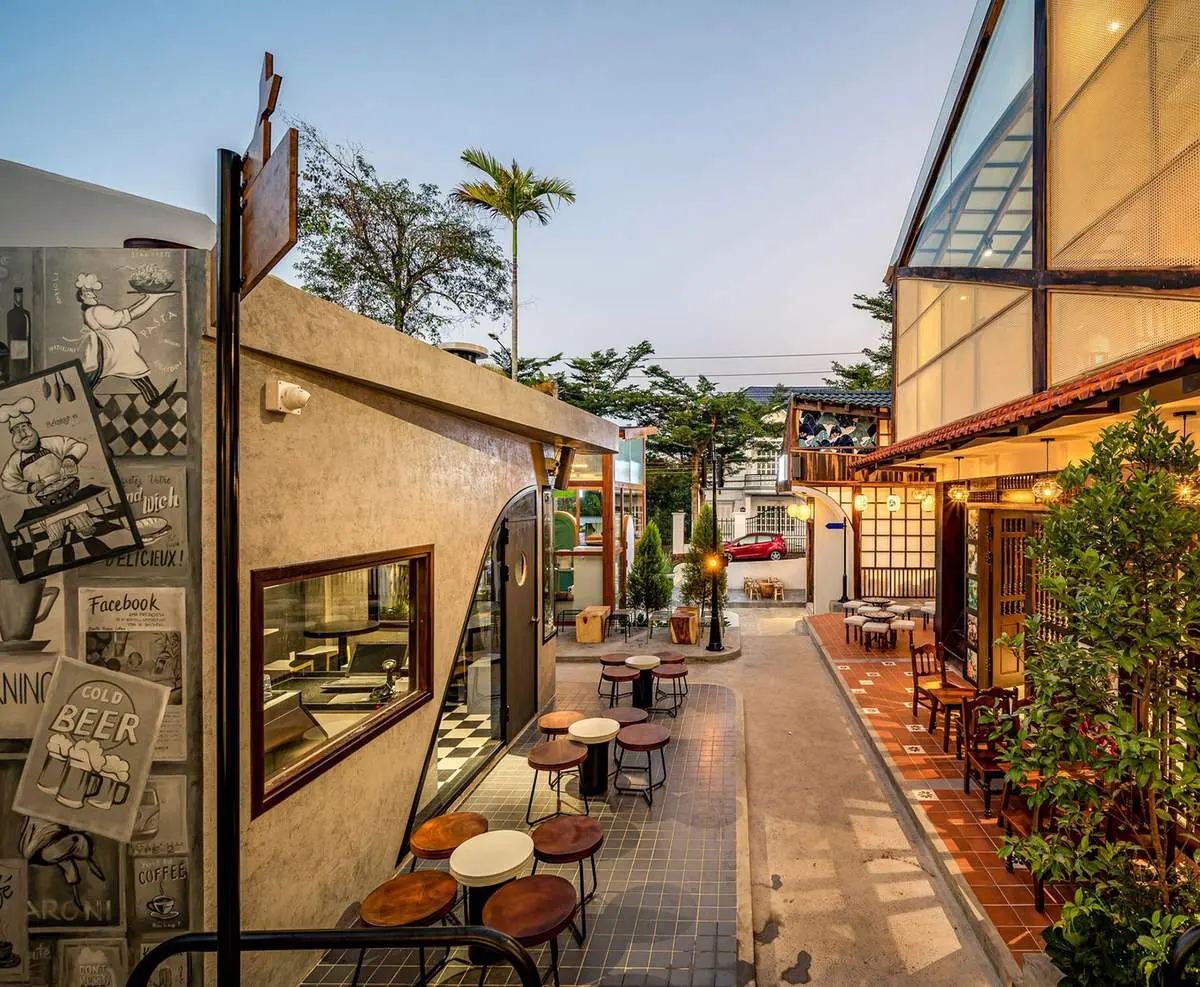 Zenta House Coffee, khu phố đa văn h&oacute;a thu nhỏ giữa l&ograve;ng Bảo Lộc 8