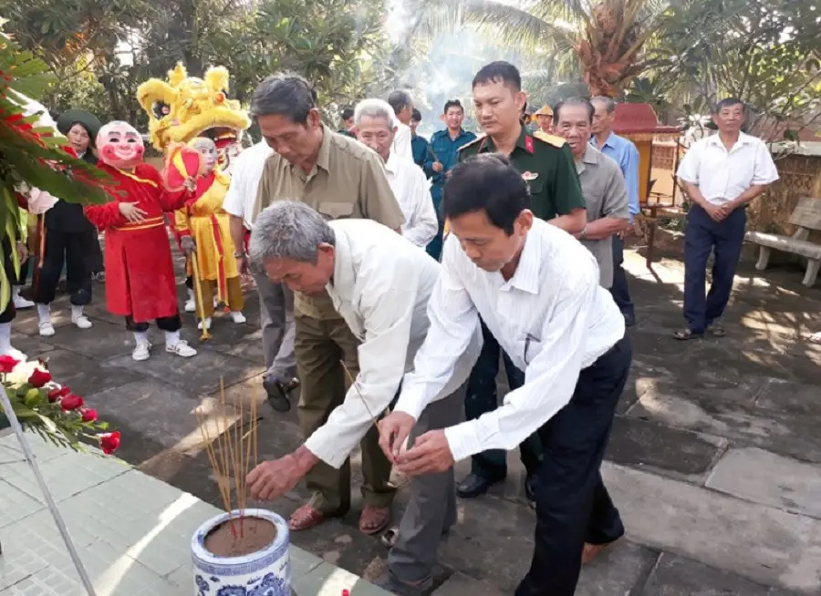 Đền Thờ Lãnh Binh Nguyễn Ngọc Thăng nơi tri ân vị anh hùng xứ dừa 10