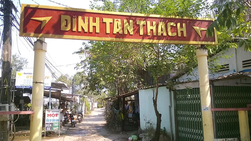 Đ&igrave;nh T&acirc;n Thạch Bến Tre v&agrave; lối kiến tr&uacute;c truyền thống l&acirc;u đời 2