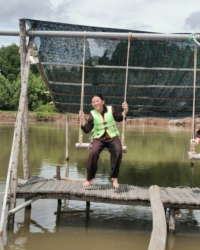 Gh&eacute; N&ocirc;ng trại Người Giữ Rừng kh&aacute;m ph&aacute; thi&ecirc;n nhi&ecirc;n xứ dừa 3