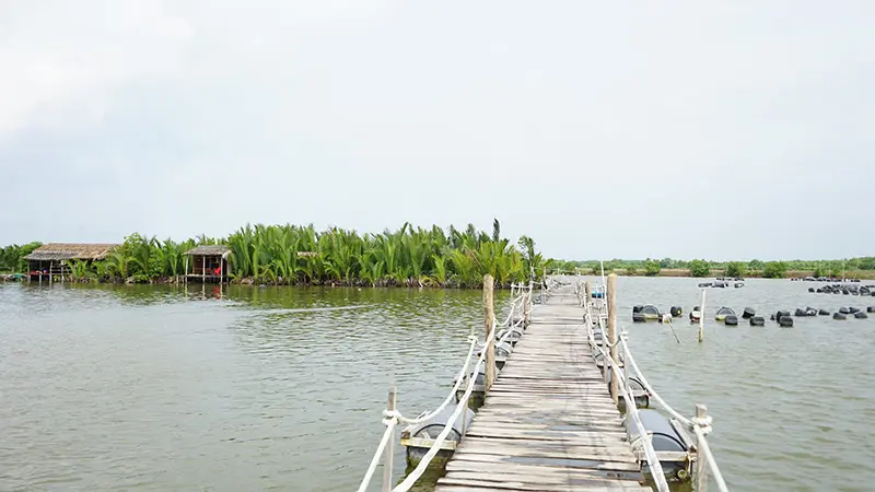 Gh&eacute; N&ocirc;ng trại Người Giữ Rừng kh&aacute;m ph&aacute; thi&ecirc;n nhi&ecirc;n xứ dừa 2