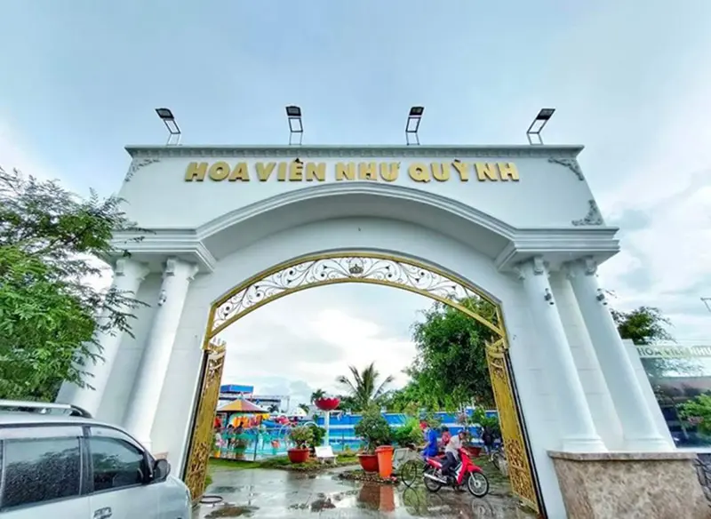 Hoa vi&ecirc;n Như Quỳnh, khu vui chơi hấp dẫn bậc nhất xứ dừa 3