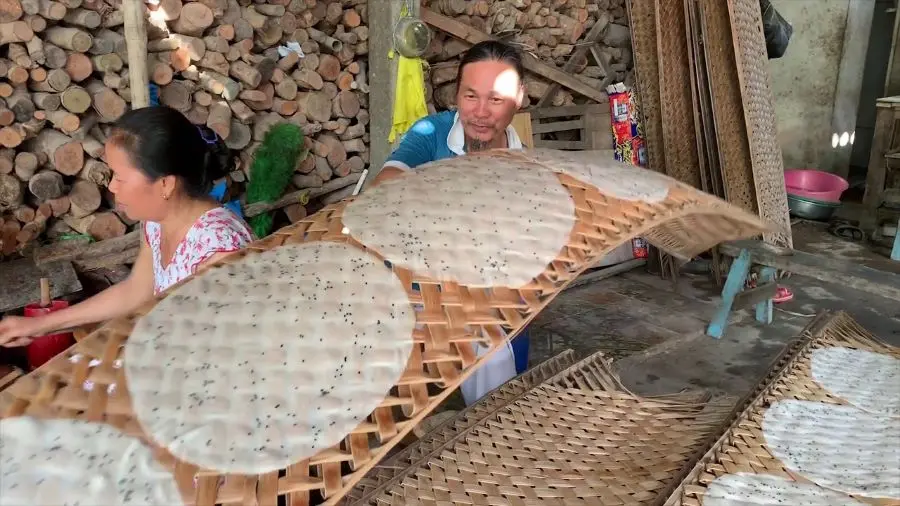 Kh&aacute;m ph&aacute; l&agrave;ng nghề b&aacute;nh tr&aacute;ng Mỹ Lồng, n&eacute;t đẹp truyền thống tại xứ dừa 4