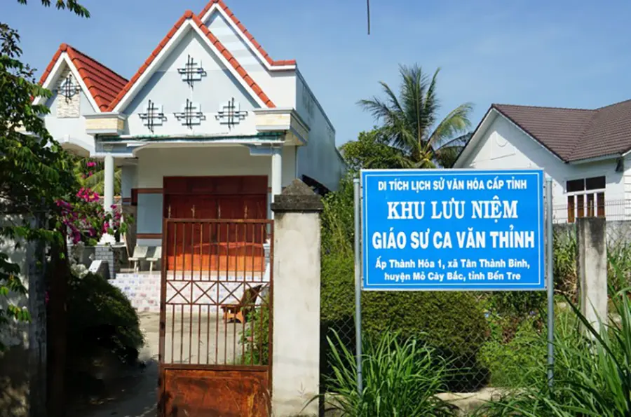 Khu lưu niệm Gi&aacute;o sư Ca Văn Thỉnh, nơi tưởng nhớ người tr&iacute; thức ti&ecirc;u biểu 2