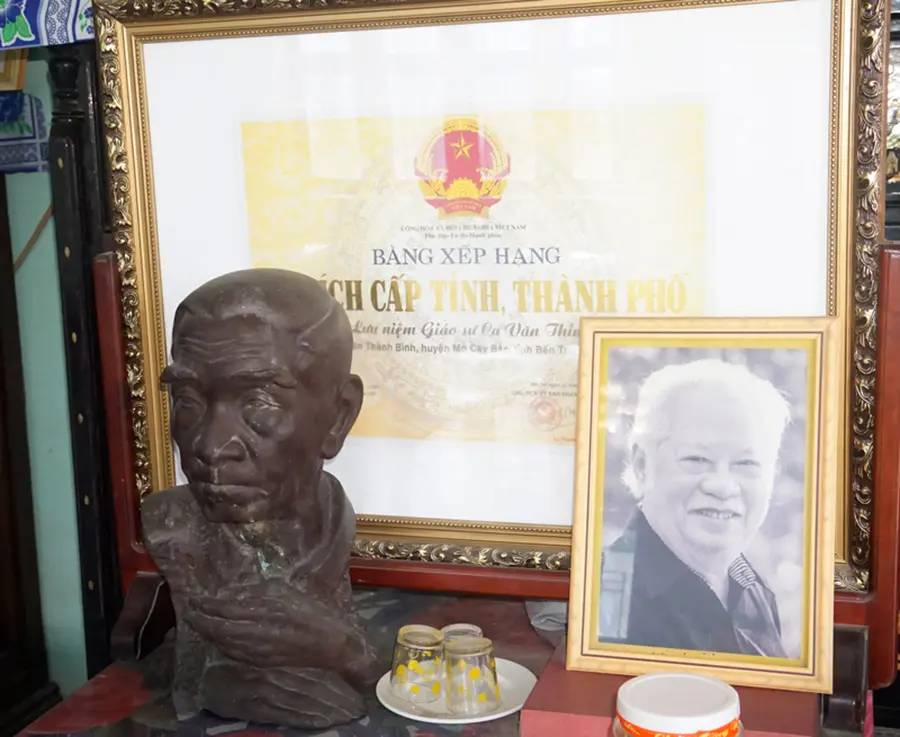 Khu lưu niệm Gi&aacute;o sư Ca Văn Thỉnh, nơi tưởng nhớ người tr&iacute; thức ti&ecirc;u biểu 4