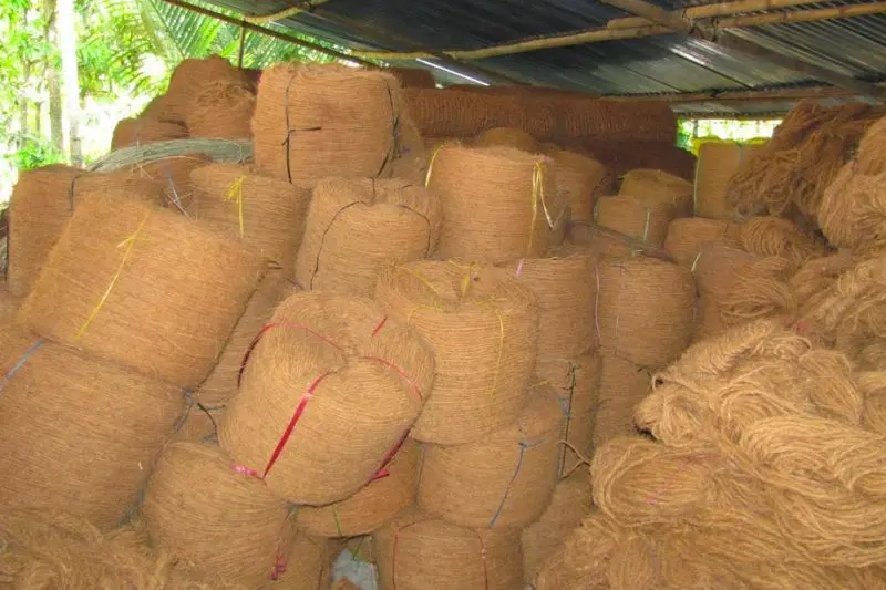 L&agrave;ng nghề chỉ xơ dừa An Thạnh Bến Tre nổi tiếng gần xa 3