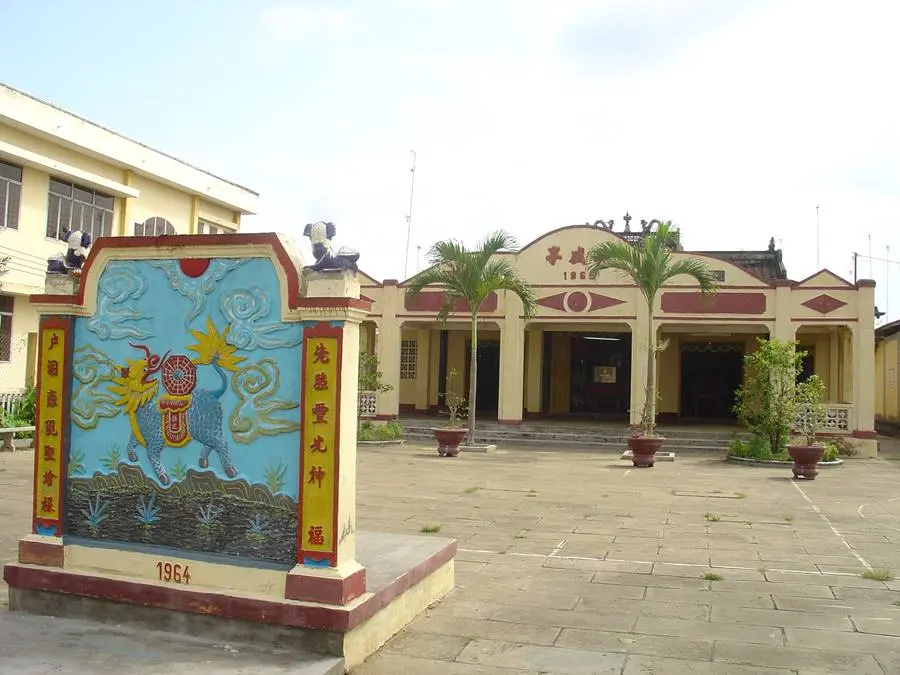 Đền Thờ Lãnh Binh Nguyễn Ngọc Thăng nơi tri ân vị anh hùng xứ dừa