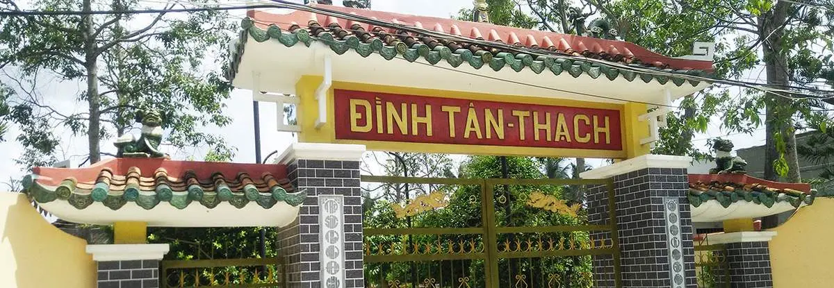 Đình Tân Thạch Bến Tre và lối kiến trúc truyền thống lâu đời