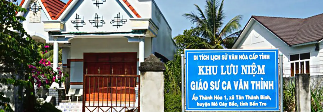 Khu lưu niệm Giáo sư Ca Văn Thỉnh, nơi tưởng nhớ người trí thức tiêu biểu