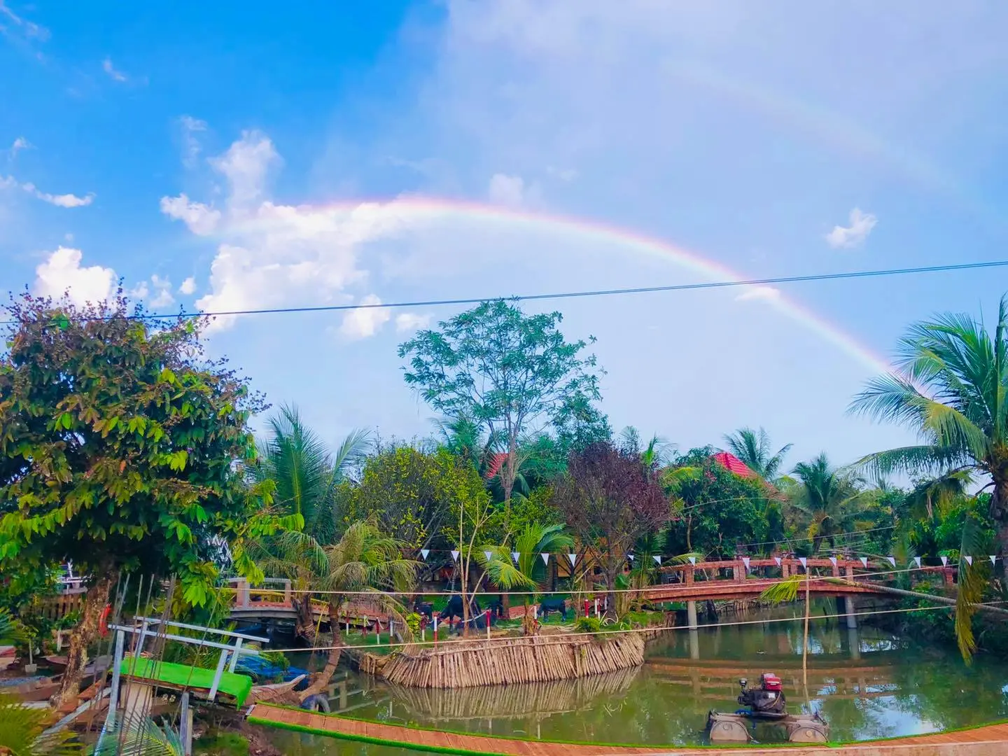 Rooster Mekong Bến Tre, khu du lịch xanh đậm chất Tây Nam Bộ