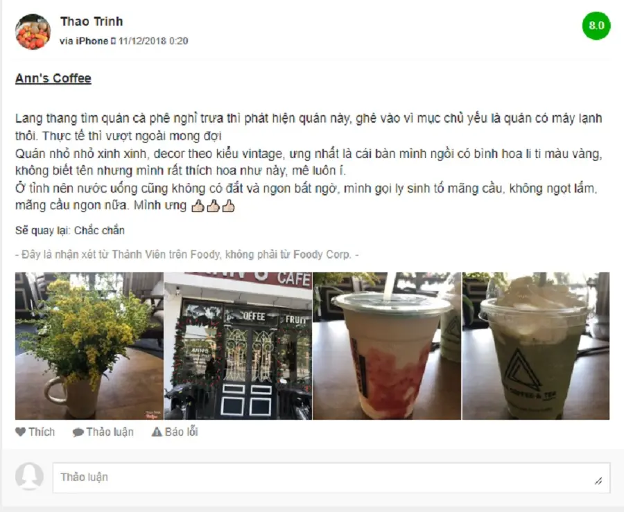 Ann's Coffee Tea, điểm hẹn lý tưởng của giới trẻ Bến Tre 12