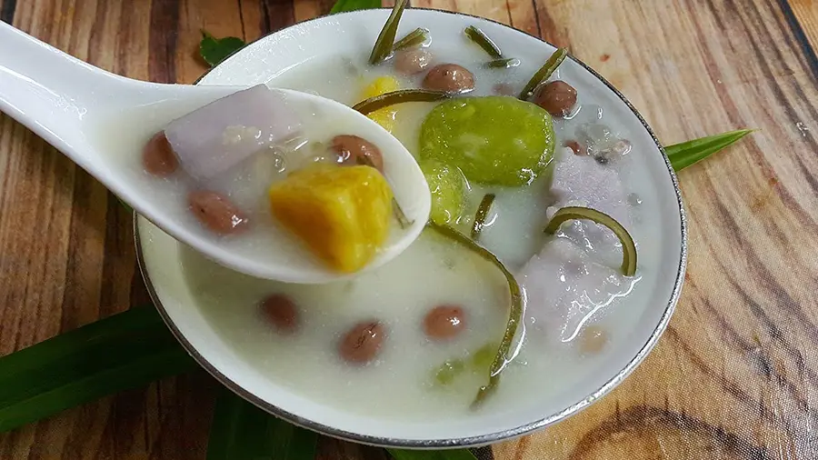 Ch&egrave; thưng nước cốt dừa Bến Tre, đặc sản nức l&ograve;ng kh&aacute;ch phương xa 3