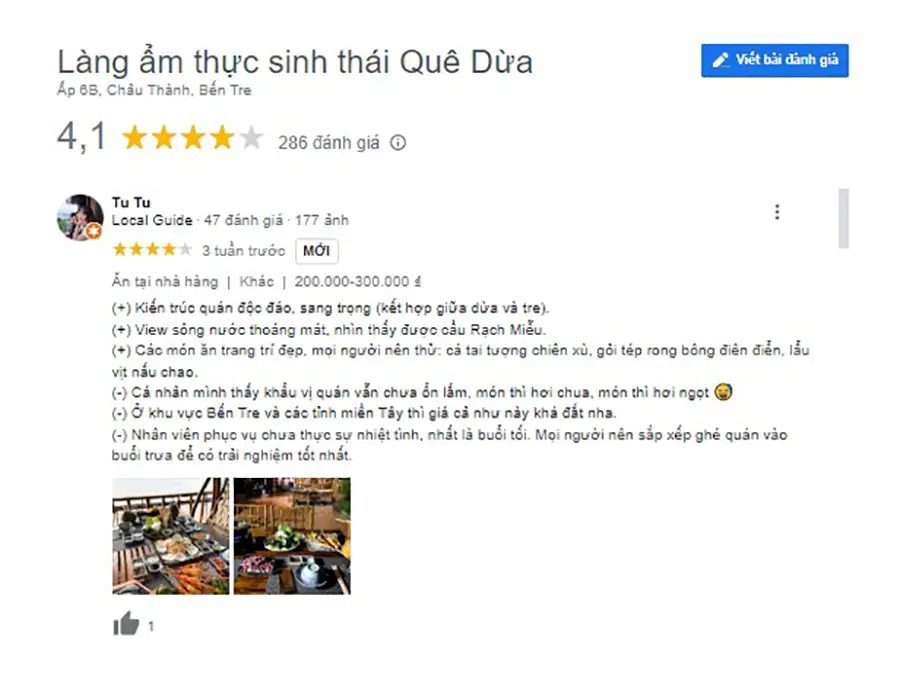 Đến l&agrave;ng sinh th&aacute;i ẩm thực Qu&ecirc; Dừa Bến Tre thưởng thức đặc sản truyền thống 15