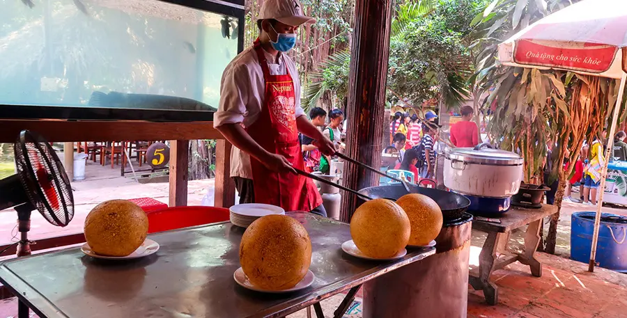 Độc đ&aacute;o m&oacute;n ngon ở Cồn L&acirc;n Cồn Phụng ăn một lần l&agrave; nhớ m&atilde;i 6