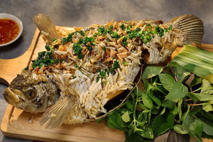 Độc đ&aacute;o m&oacute;n ngon ở Cồn L&acirc;n Cồn Phụng ăn một lần l&agrave; nhớ m&atilde;i 5