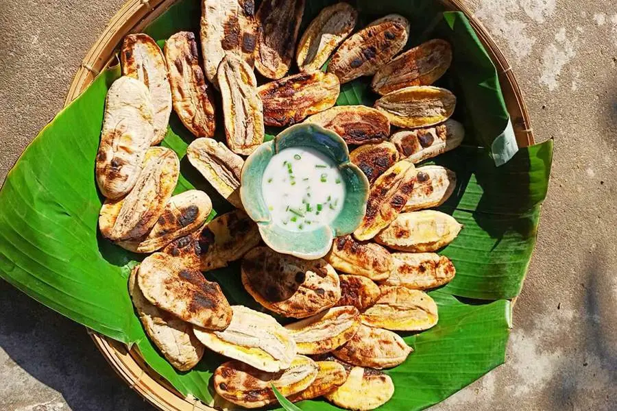 Thưởng thức chuối đập Bến Tre, hương vị dân dã xứ dừa 2