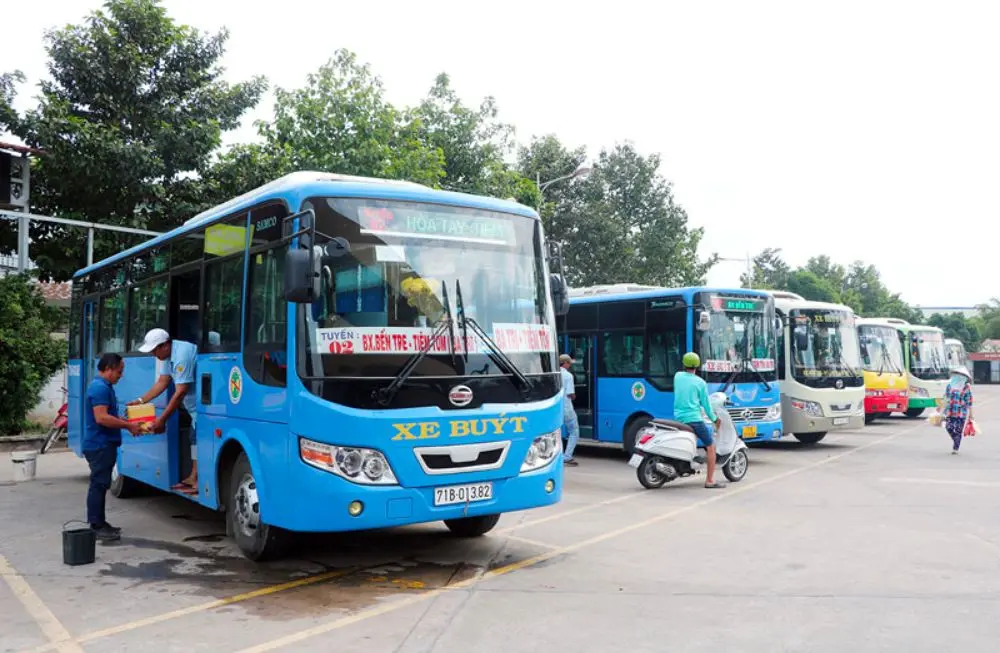 Danh sách tuyến xe bus tại Bến Tre đầy đủ và chi tiết nhất