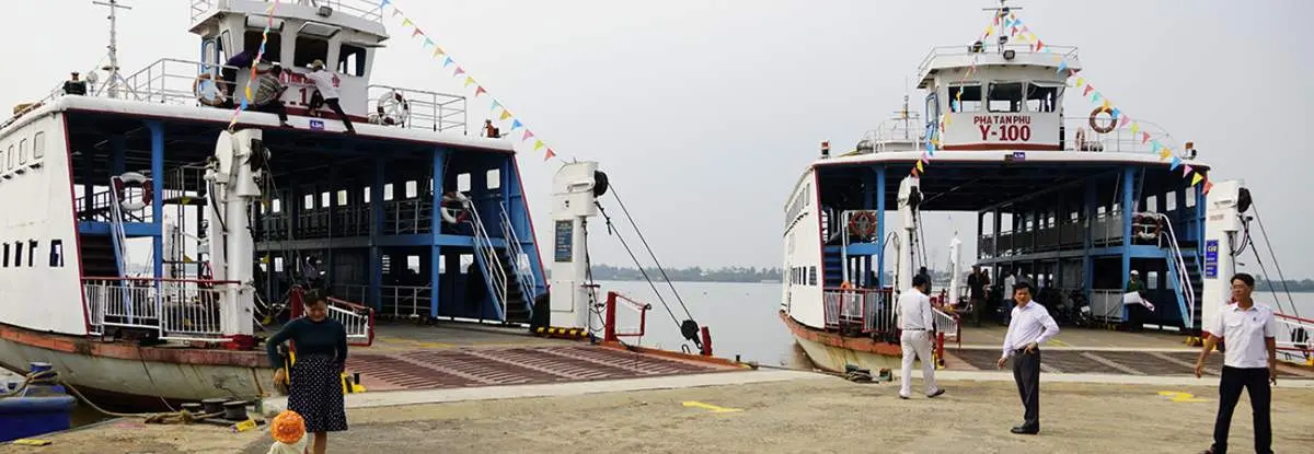 Phà Rạch Miễu giúp bạn vi vu Bến Tre dễ dàng