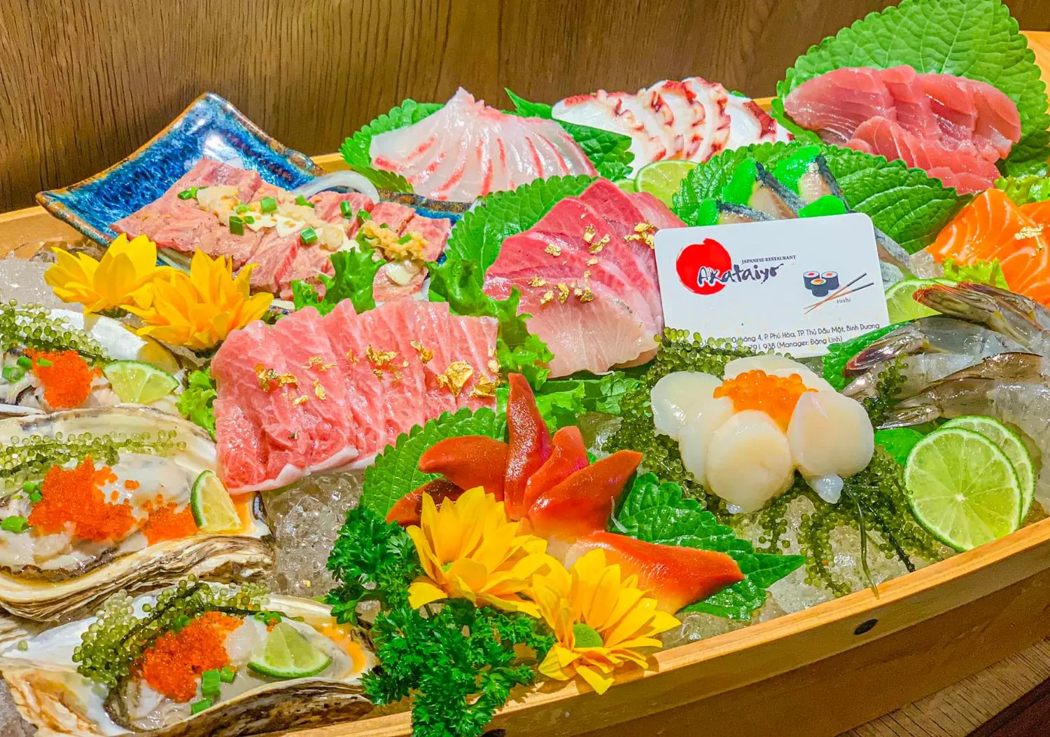 Akataiyo Sushi, nhà hàng Nhật Bản sang trọng bậc nhất Bình Dương