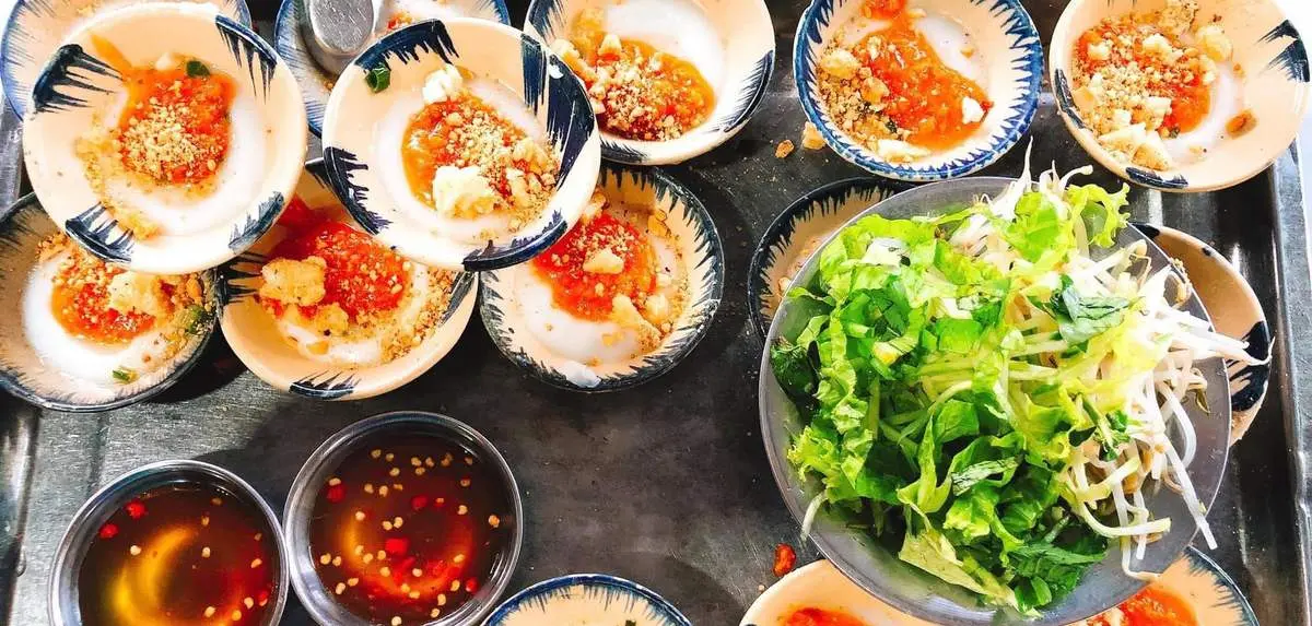 Bánh bèo chén Bàu Bàng với hương vị đậm đà khó quên