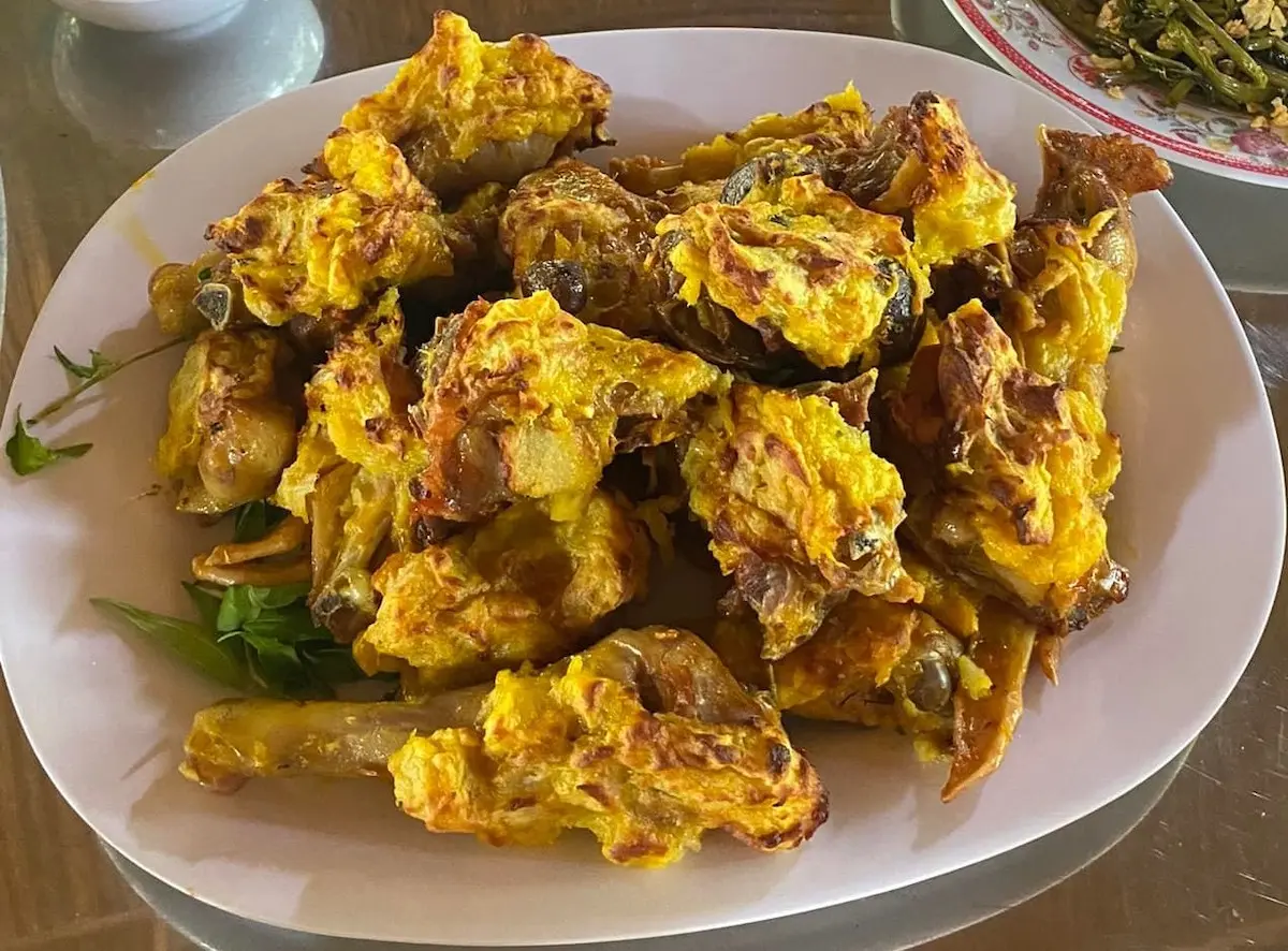 Ăn ngay g&agrave; nướng sầu ri&ecirc;ng thơm phức khi đến du lịch B&igrave;nh Dương 4
