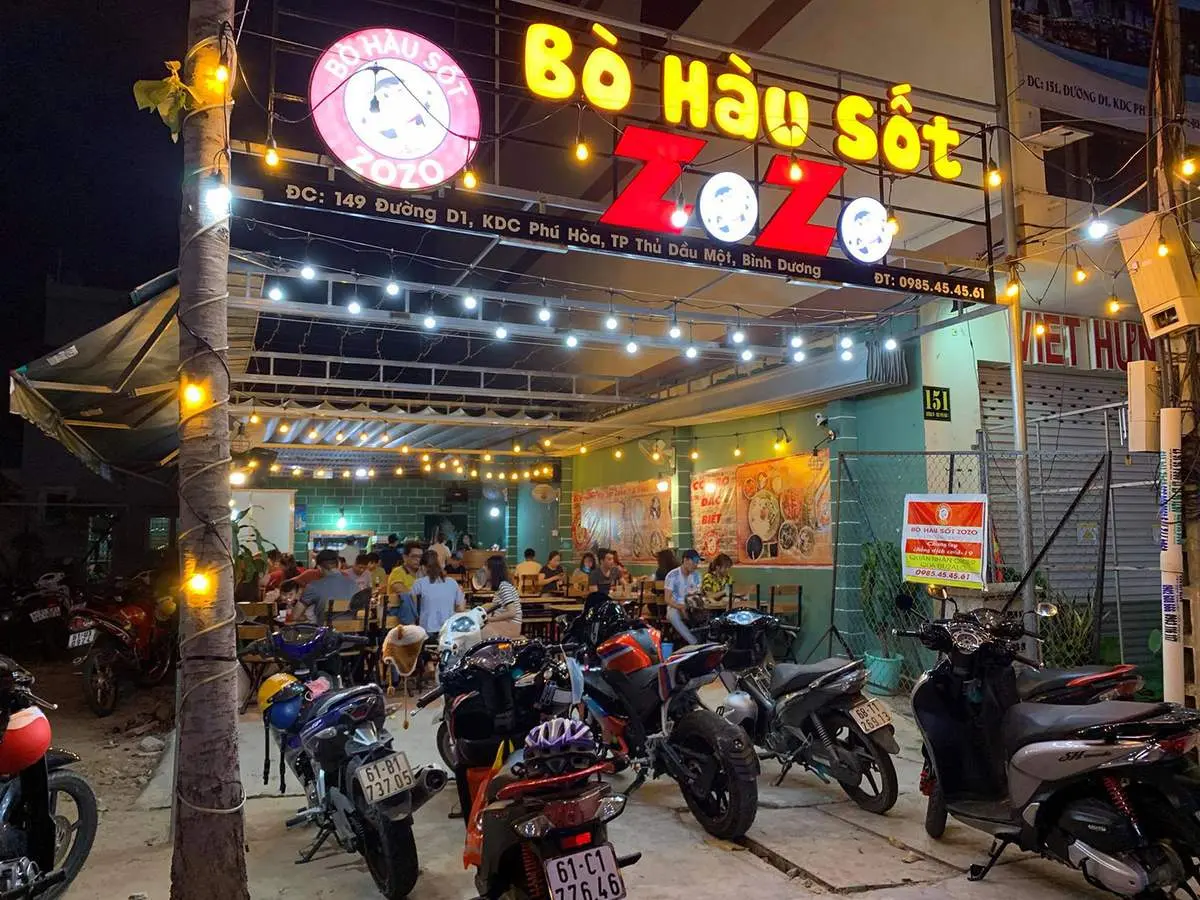 Đến ngay B&ograve; H&agrave;u Sốt Zozo thưởng thức thịt b&ograve; hảo hạng 7