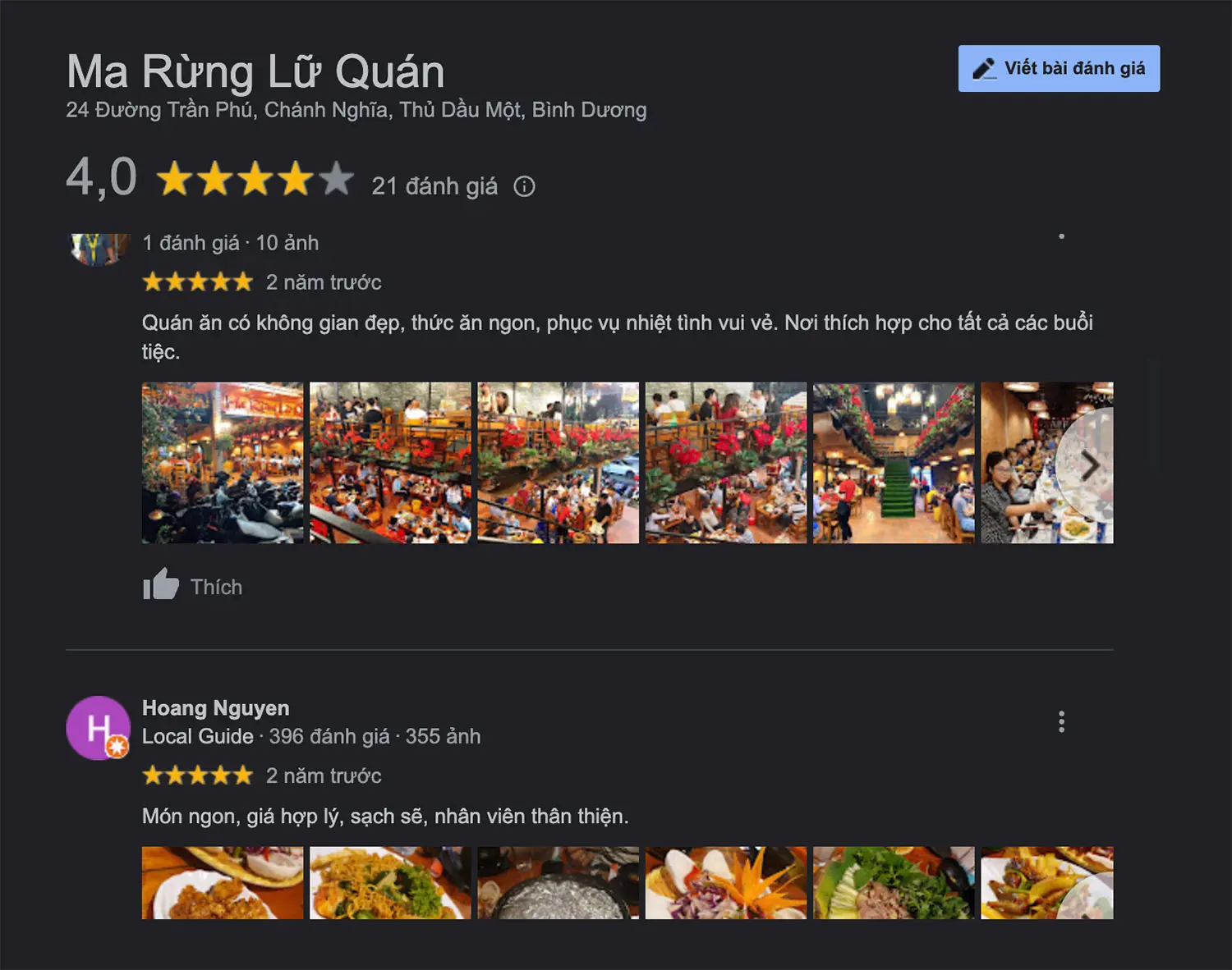 Ma Rừng Lữ Qu&aacute;n B&igrave;nh Dương, lạc v&agrave;o thi&ecirc;n đường hải sản phong ph&uacute; 9