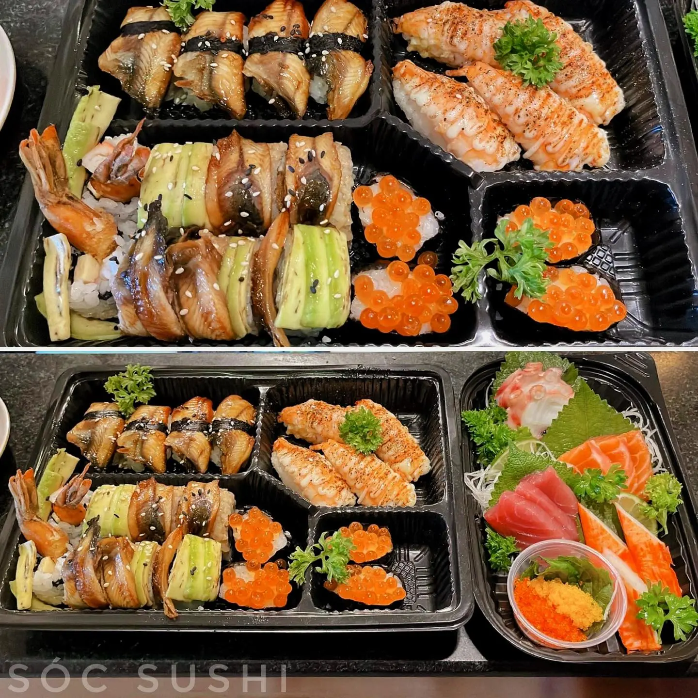 S&oacute;c Sushi, một trong những qu&aacute;n ngon B&igrave;nh Dương thuộc phong c&aacute;ch Nhật Bản 2