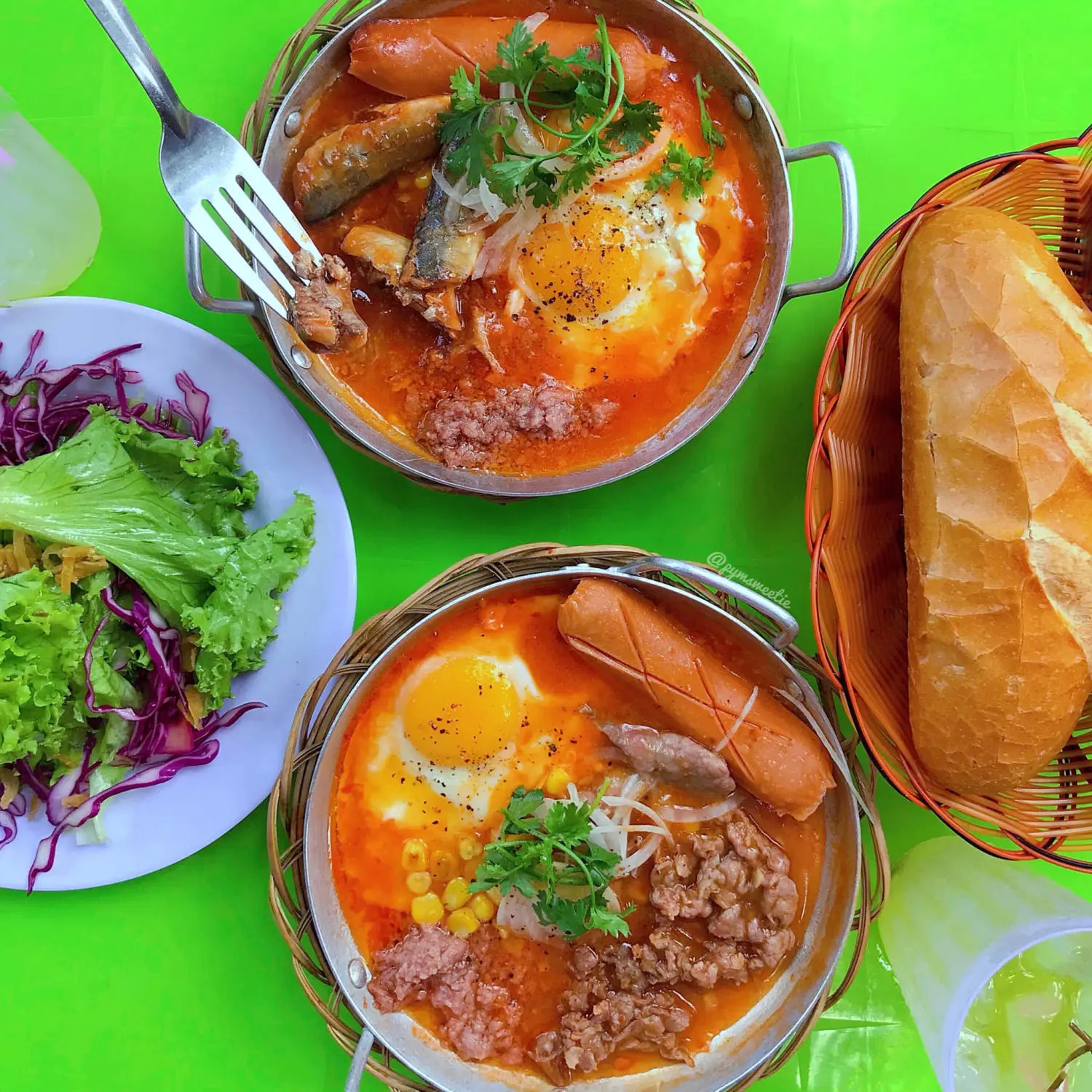 Tiệm b&aacute;nh m&igrave; chảo Anh B&eacute;o ngon nức tiếng B&igrave;nh Dương bạn nhất định phải thử 4