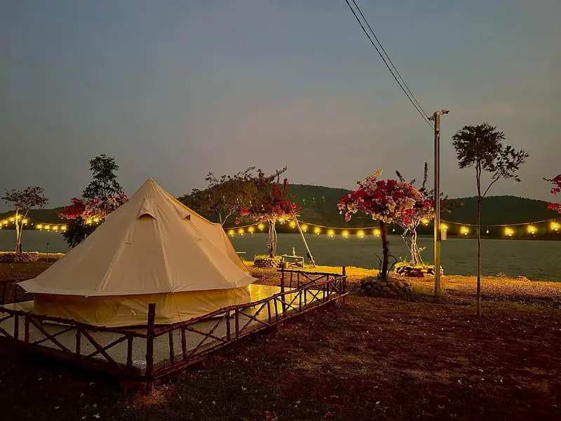 Bằng Lăng Glamping, chốn d&atilde; ngoại cực chill b&ecirc;n hồ Dầu Tiếng 5