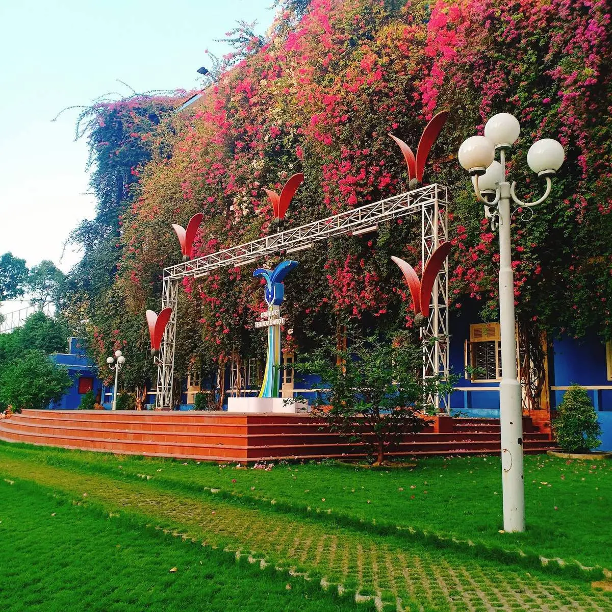 Đua nhau check-in B&igrave;nh Dương với bức tường sống ảo c&oacute; một kh&ocirc;ng hai 10