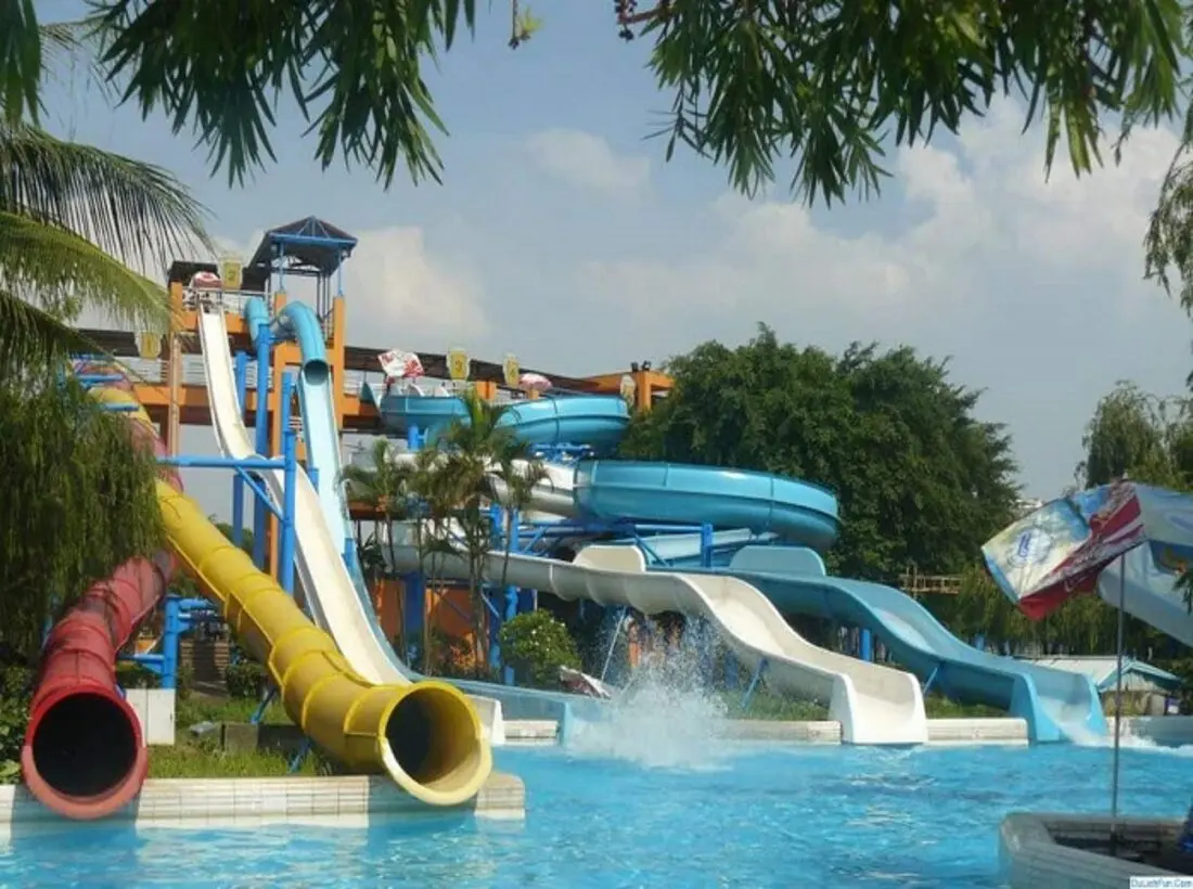 Kinh nghiệm đi công viên nước Thanh Lễ Bình Dương chi tiết