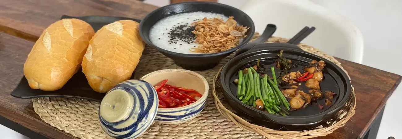 Cháo ếch Singapore The Mix, ẩm thực Singapore ngay tại Bình Phước