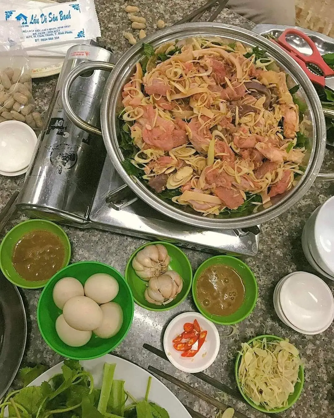 Lẩu d&ecirc; s&acirc;n banh, qu&aacute;n ngon B&igrave;nh Phước kh&ocirc;ng thể bỏ lỡ v&agrave;o dịp cuối tuần 4