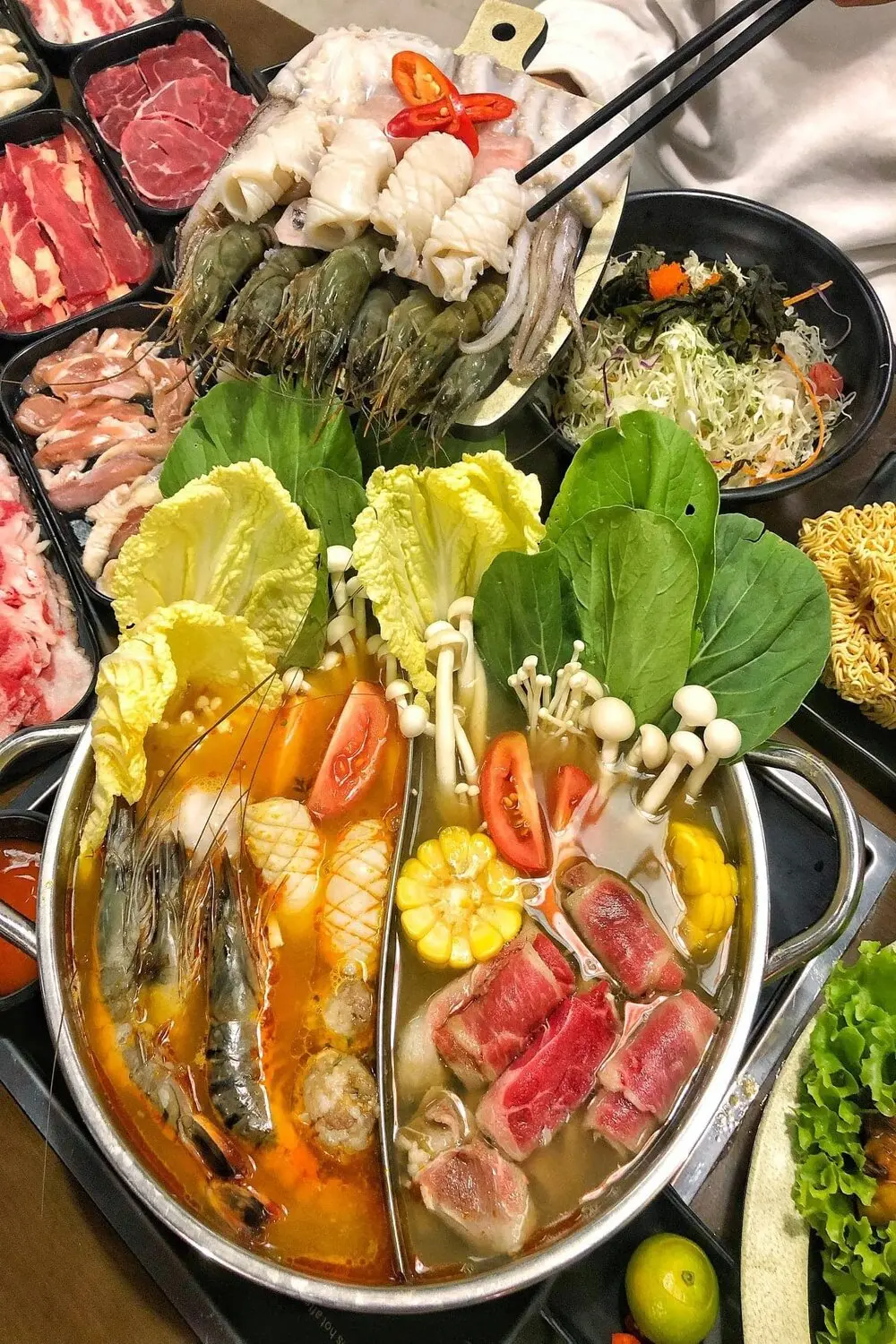 Qu&aacute;n m&igrave; cay Seoul, địa điểm thu h&uacute;t t&iacute;n đồ đam m&ecirc; ẩm thực H&agrave;n Quốc 4