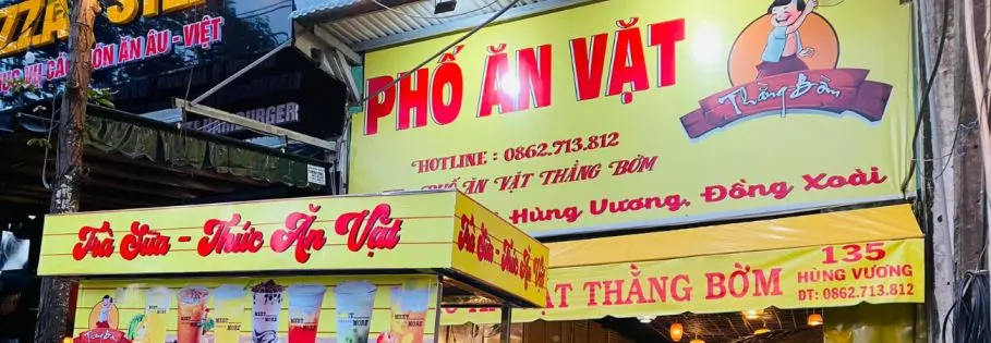 Ghé Phố ăn vặt thằng Bờm khám phá toạ độ ăn uống siêu hấp dẫn
