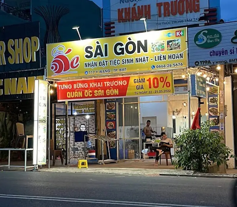 Điểm danh 10+ qu&aacute;n ốc Bu&ocirc;n Ma Thuột ngon, bổ, rẻ 9