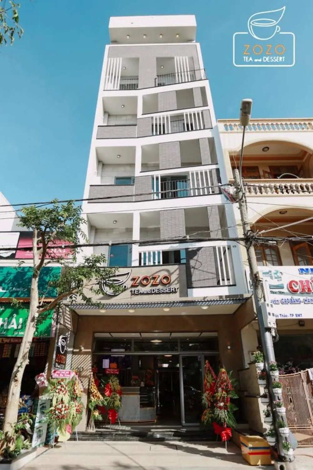 Zozo Tea, qu&aacute;n c&agrave; ph&ecirc; s&acirc;n thượng c&oacute; view to&agrave;n th&agrave;nh phố 2