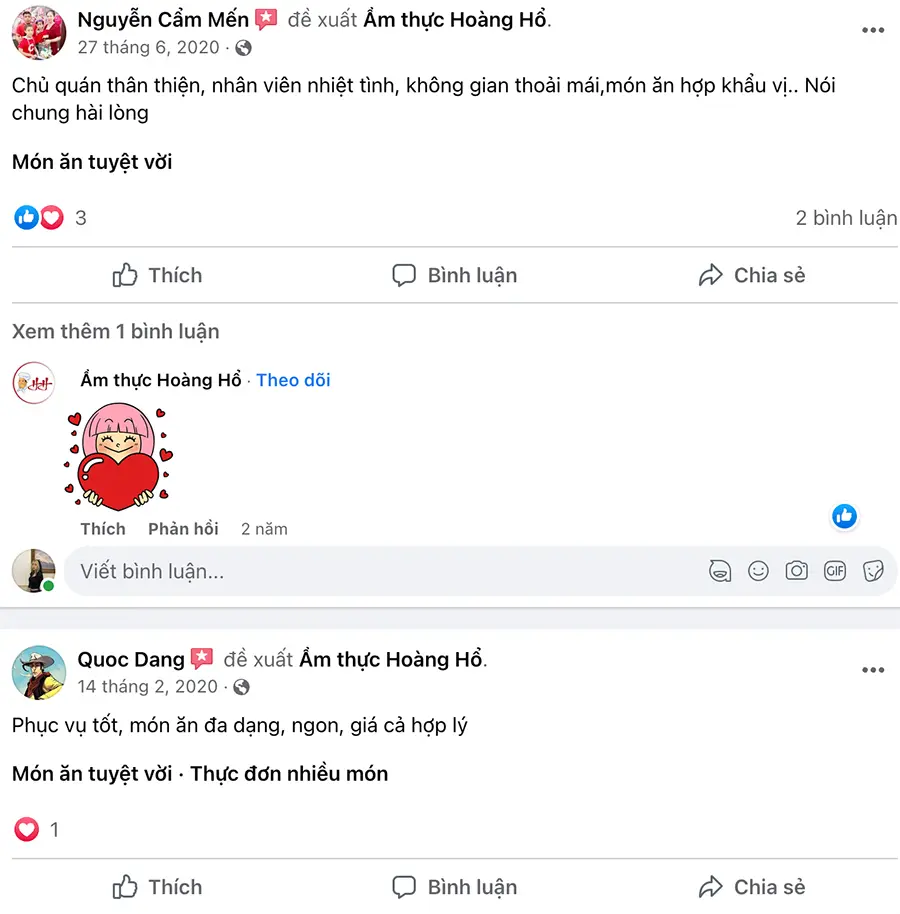 Gh&eacute; ẩm thực hải sản Ho&agrave;ng Hổ thưởng thức m&oacute;n ngon ba miền 14