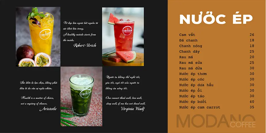 Modano Coffee C&agrave; Mau, độc đ&aacute;o kh&ocirc;ng gian đặc trưng của v&ugrave;ng đất ch&iacute;n rồng 9