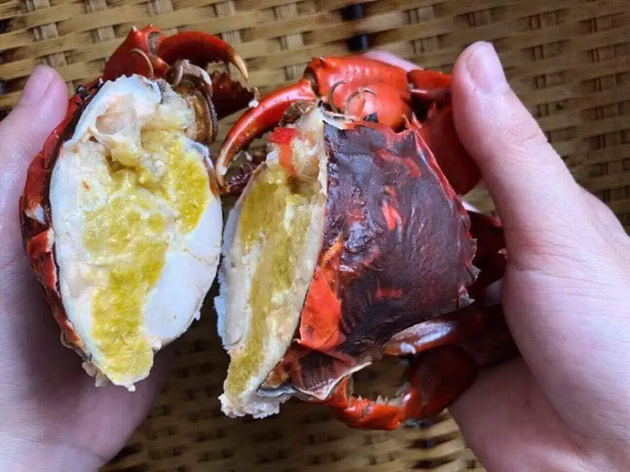 Thưởng thức Cua cốm C&agrave; Mau xứng danh sản vật phương Nam 6