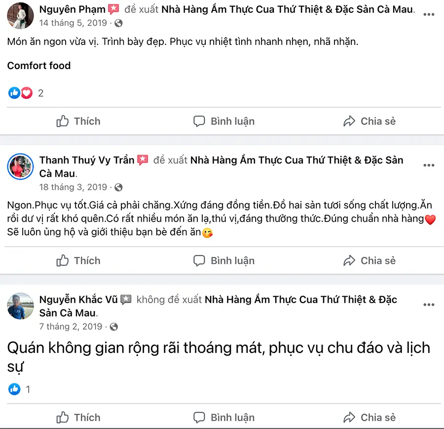 Trải nghiệm nh&agrave; h&agrave;ng ẩm thực Cua Thứ Thiệt độc nhất v&ocirc; nhị tại C&agrave; Mau 11