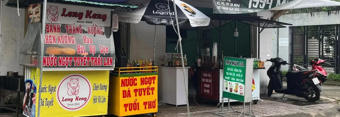 Tiệm Leng Keng Cà Mau, quán nước tuổi thơ của giới trẻ phố thị