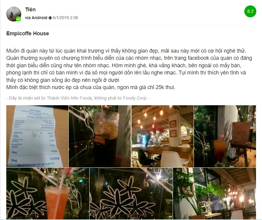 Cuối tuần chill c&ugrave;ng &acirc;m nhạc tại EMPI Coffee House Cần Thơ 15