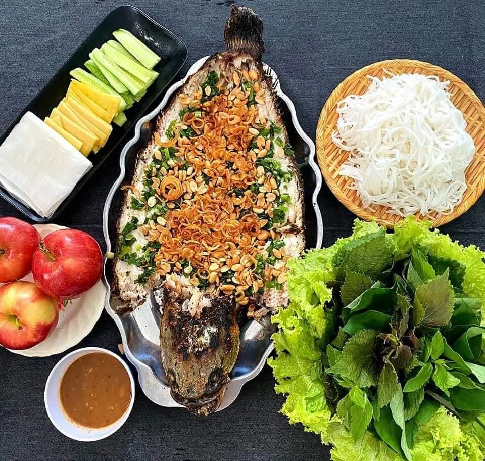 Đến T&acirc;y đ&ocirc; đừng lỡ cơ hội thưởng thức C&aacute; l&oacute;c nướng Mẫn Cần Thơ 5