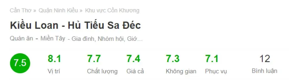Kh&aacute;m ph&aacute; sức h&uacute;t của hủ tiếu m&igrave; Sa Đ&eacute;c Kiều Loan Cần Thơ 7