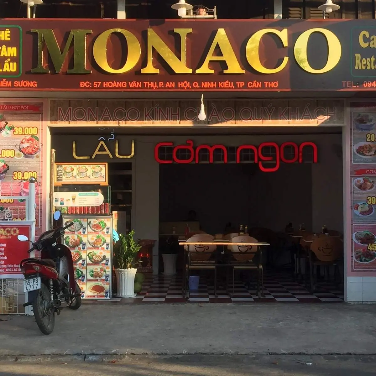 Monaco Coffee Restaurant nơi nh&acirc;m nhi cả m&oacute;n &Aacute; v&agrave; &Acirc;u ở Cần Thơ 2