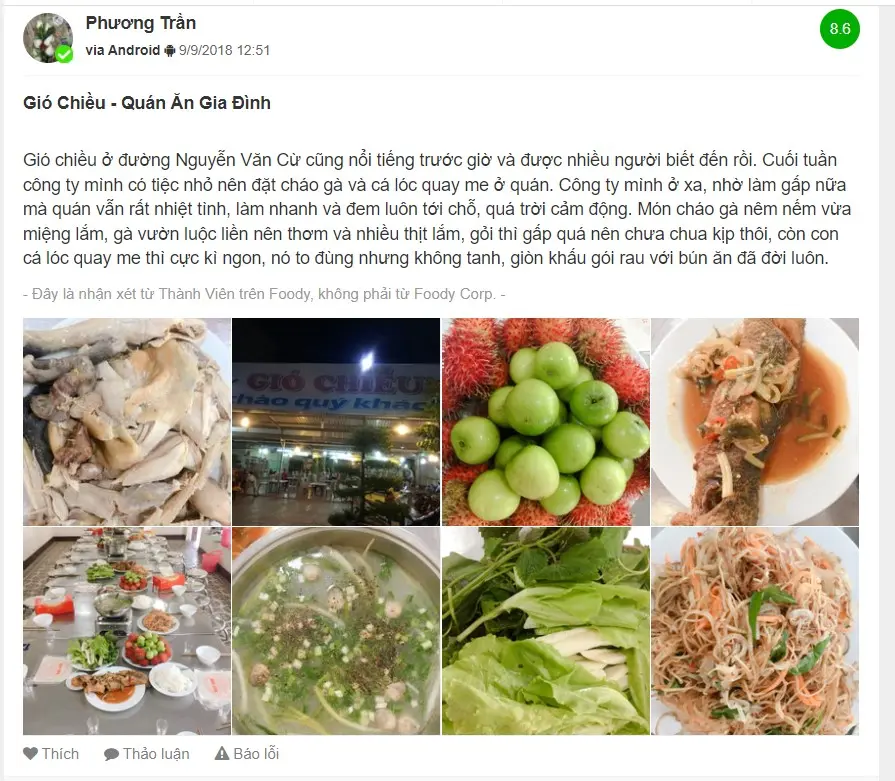 Nh&agrave; h&agrave;ng Gi&oacute; Chiều Cần Thơ với những m&oacute;n ăn d&acirc;n d&atilde; si&ecirc;u hấp dẫn 7